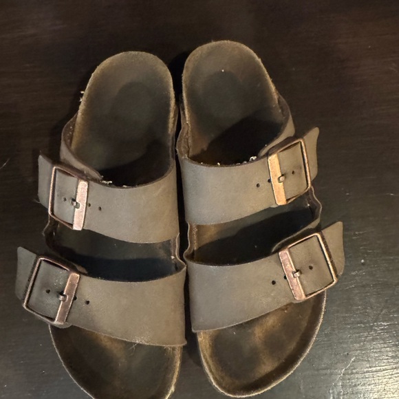 Kids Brown Birkenstocks - Picture 1 of 5
